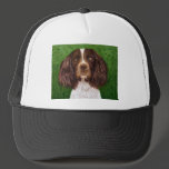 English Springer Spaniel Dog Art - Major Hat