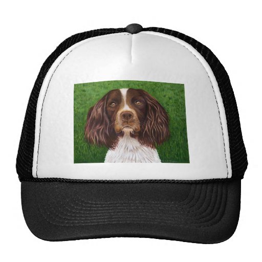 English Springer Spaniel Dog Art - Major Hat