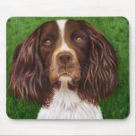 English Springer Spaniel Dog Art - Major Mouse Pads