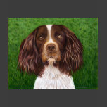 English Springer Spaniel Dog Art - Major Tees