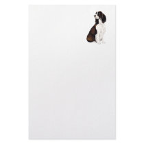 English Springer Spaniel Dog Art Stationery by CharlottesWebArt English Springer Spaniel Dog Art Stationery