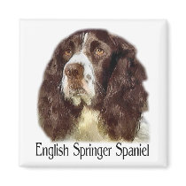 English Springer Spaniel Gifts magnets by DogsByDezign English Springer Spaniel Gifts magnets