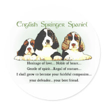 English Springer Spaniel Gifts stickers