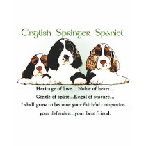 English Springer Spaniel Gifts t-shirts by DogsByDezign English Springer Spaniel Gifts t-shirts