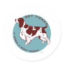 English Springer Spaniel Import stickers by DDGraphix English Springer Spaniel Import stickers