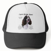 English Springer Spaniel (liver) History Design Trucker Hat