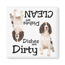 English Springer Spaniel Lovers Dishwasher Magnet