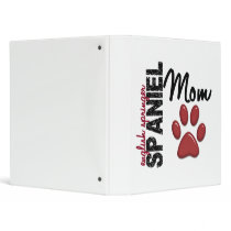 English Springer Spaniel Mom 2 Vinyl Binder