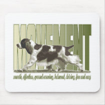 English Springer Spaniel Movement mousepads