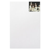English Springer Spaniel Puppies (2) Custom Stationery