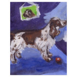 English Springer Spaniel senses smiling moon Custom Flyer