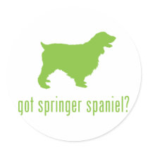 English Springer Spaniel stickers