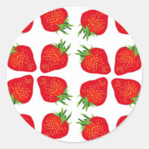 English Strawberries stickers