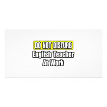 English Teacher At Work photo cards