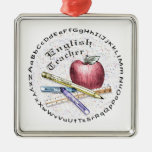 English Teacher ornaments