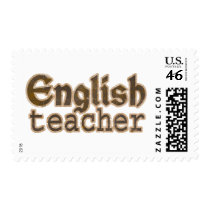 English Teacher Custom Postage Stamp stamps