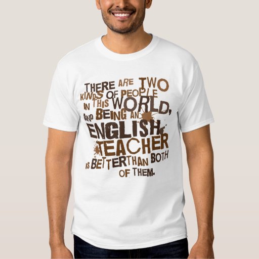 english teacher shirt