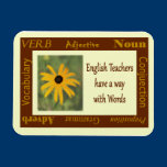 English Teacher magnet magnets