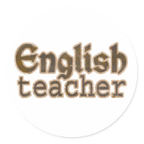 English Teacher Stickers stickers