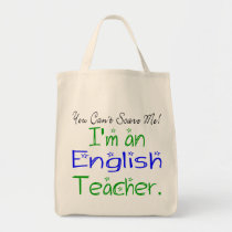 English Teacher Tote bags