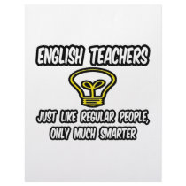 English Teachers...Like Regular People, Smarter Letterhead