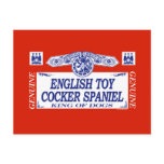 English Toy Cocker Spaniel Post Cards