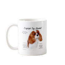English Toy Spaniel (blenheim) History Design mugs by GreyWolfCreation English Toy Spaniel (blenheim) History Design mugs