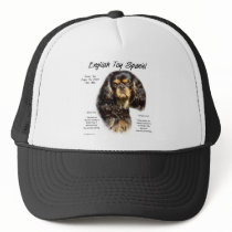 English Toy Spaniel (king charles) History Design Mesh Hat
