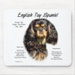English Toy Spaniel (kingcharles) History Design mousepads
