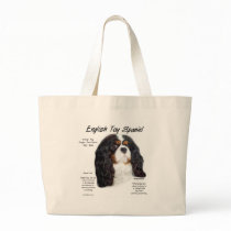 English Toy Spaniel prince charles History Design Tote Bag