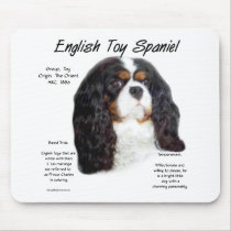 English Toy Spaniel prince charles History Design Mousepad