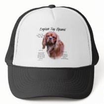 English Toy Spaniel (ruby) History Design hats