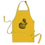 English Trumpeter:  Blue Grizzle Apron