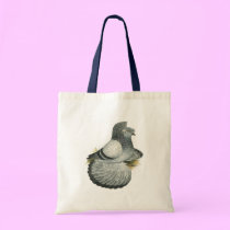 English Trumpeter:  Blue Grizzle bags