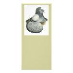 English Trumpeter:  Blue Grizzle Personalized Rack Card