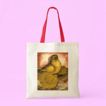 English Trumpeter Yellow Self bags
