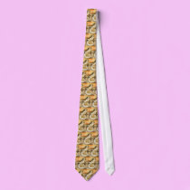 English Trumpeter Yellow Splash ties