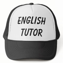 ENGLISH TUTOR hats