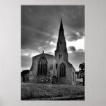 English Village Church posters