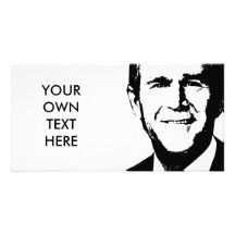 Engranaje de George W Bush Tarjetas Personales Con Fotos