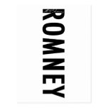 Engranaje de la firma de Romney Tarjeta Postal