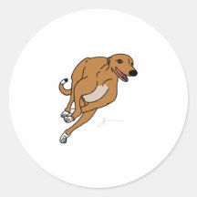 Engranaje del galgo pegatina