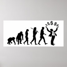 Engranaje financiero del agente de la inversión de posters