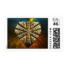 Engraved Heart 1 Postage