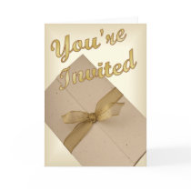 Engraved Invitation Card 3B by bridalbydesign Engraved Invitation Card 3B