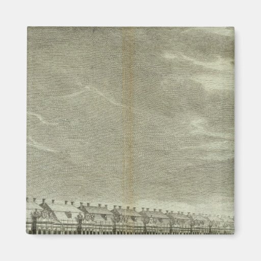 Engraved View of Saint Petersburg 2 Refrigerator Magnets
