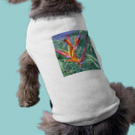 Enhanced Hawaiian Heliconia Flower pet clothing