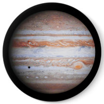 ENHANCED image of Jupiter Cassini flyby NASA buttons by harlowandcompany ENHANCED image of Jupiter Cassini flyby NASA buttons