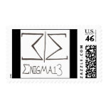 ENIGMA13: Rock/Indie &amp; Guitar/Vocals Postage Stamp