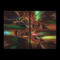 Enigmatic Fractal Canvas Print Single-Quad Panel canvas prints